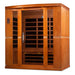 Dynamic Bergamo 4-person Low EMF (Under 8MG) FAR Infrared Sauna - ShopHubDepot