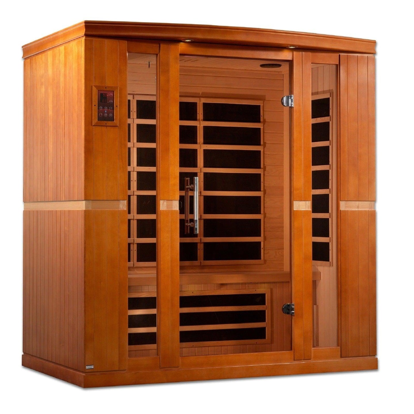 Dynamic Bergamo 4-person Low EMF (Under 8MG) FAR Infrared Sauna - ShopHubDepot