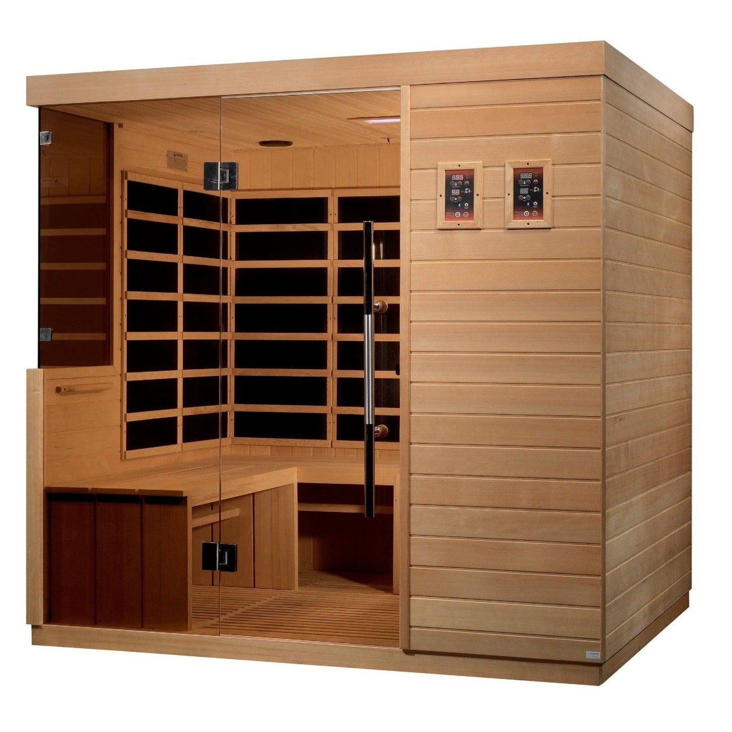 Dynamic La Sagrada 6-person Ultra Low EMF (Under 3MG) FAR Infrared Sauna - ShopHubDepot