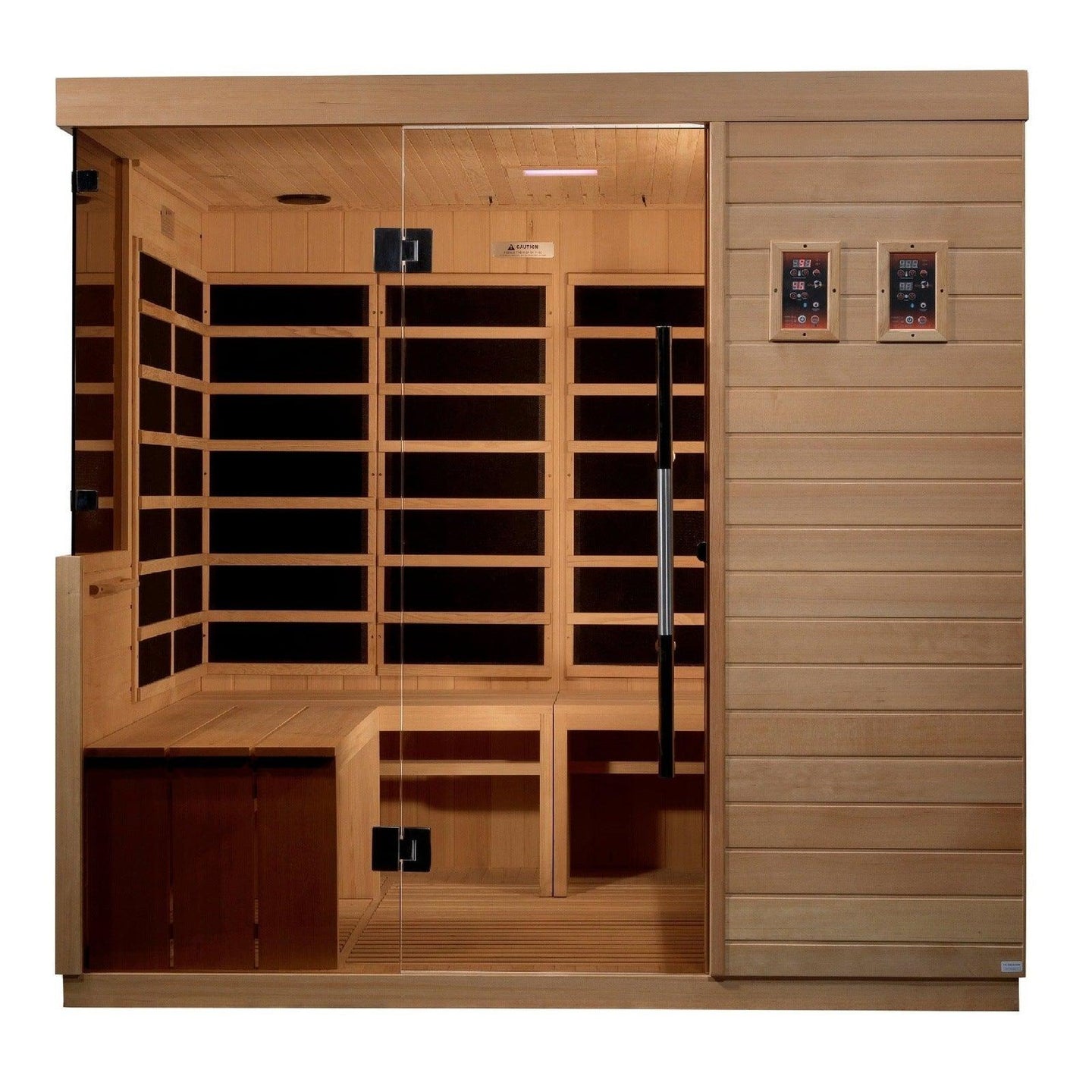 Dynamic La Sagrada 6-person Ultra Low EMF (Under 3MG) FAR Infrared Sauna - ShopHubDepot