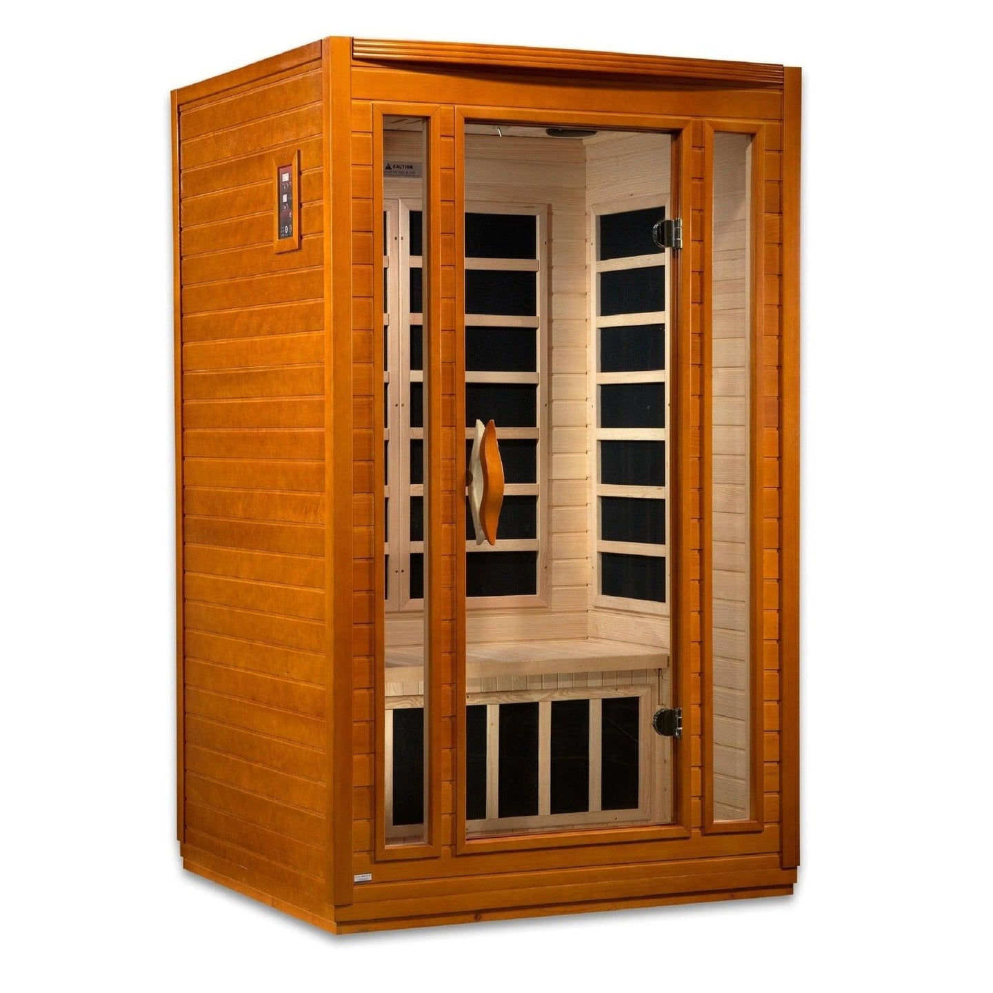Dynamic San Marino 2-person Low EMF (Under 8MG) FAR Infrared Sauna - DYN-6206-01 - ShopHubDepot