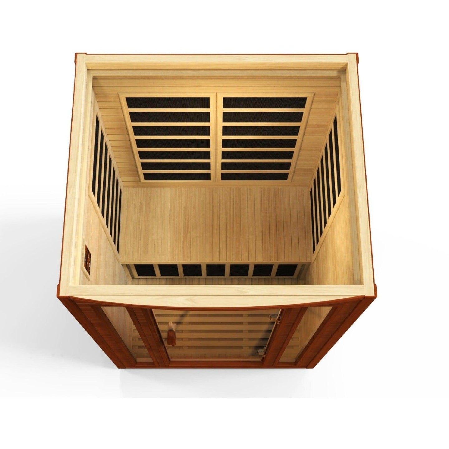 Dynamic San Marino Elite 2-person Ultra Low EMF (Under 3MG) FAR Infrared Sauna - DYN-6206-01 Elite - ShopHubDepot