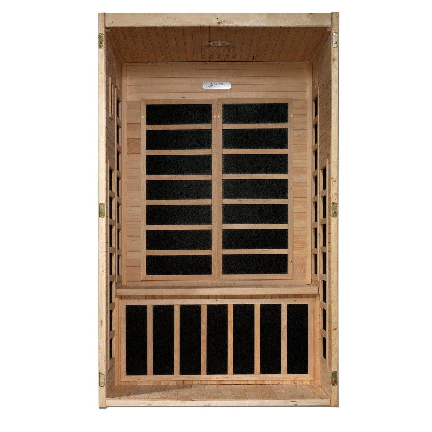 Dynamic Santiago 2-person Low EMF (Under 8MG) FAR Infrared Sauna - ShopHubDepot