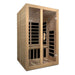 Dynamic Santiago 2-person Low EMF (Under 8MG) FAR Infrared Sauna - ShopHubDepot
