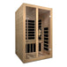 Dynamic Santiago 2-person Low EMF (Under 8MG) FAR Infrared Sauna - ShopHubDepot
