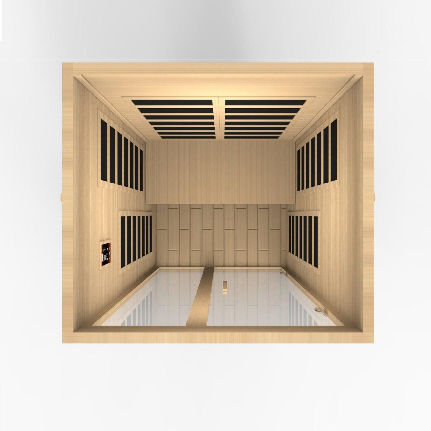 Dynamic Santiago 2-person Low EMF (Under 8MG) FAR Infrared Sauna - ShopHubDepot