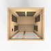 Dynamic Santiago 2-person Low EMF (Under 8MG) FAR Infrared Sauna - ShopHubDepot