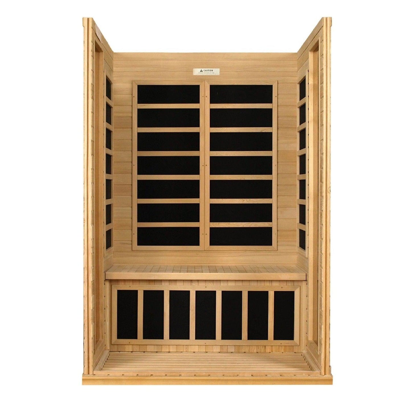 Dynamic Versailles 2-person Low EMF (Under 8MG) FAR Infrared Sauna - ShopHubDepot