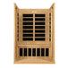 Dynamic Versailles 2-person Low EMF (Under 8MG) FAR Infrared Sauna - ShopHubDepot