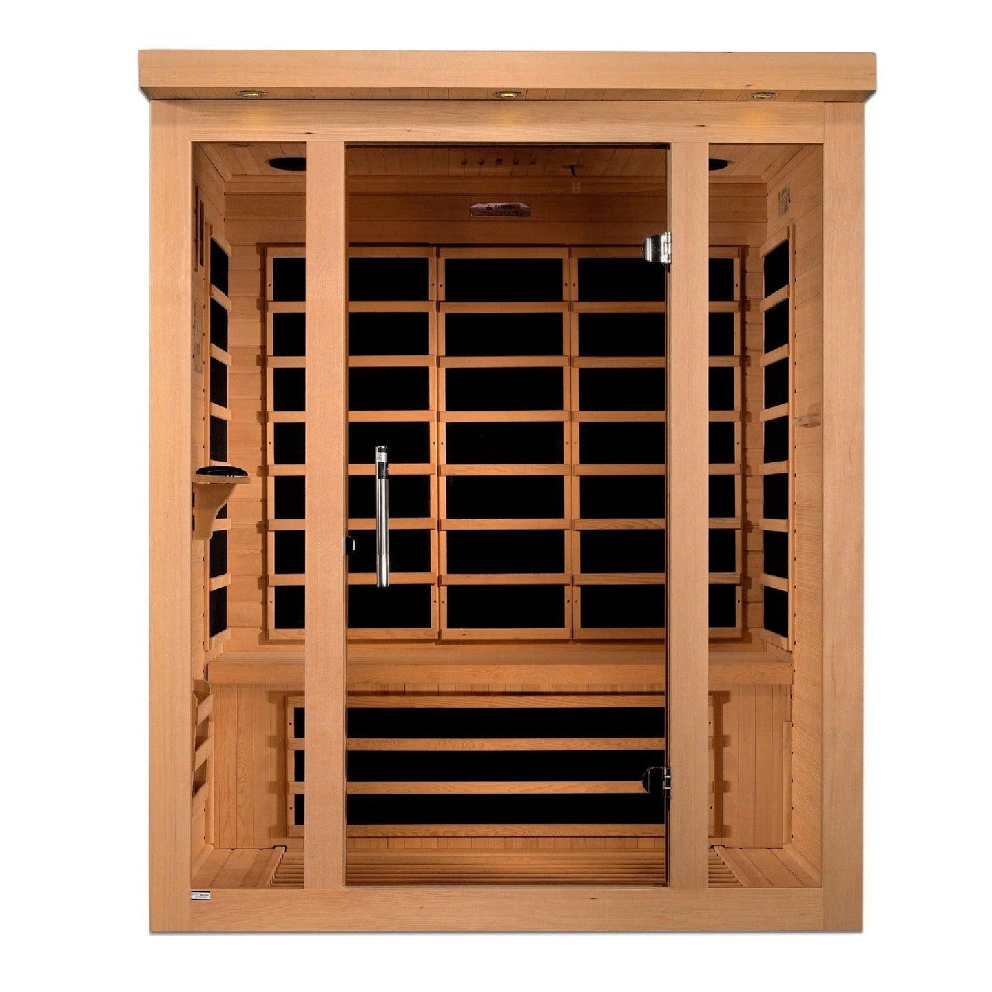 Dynamic Vila 3-person Ultra Low EMF (Under 3MG) FAR Infrared Sauna - ShopHubDepot
