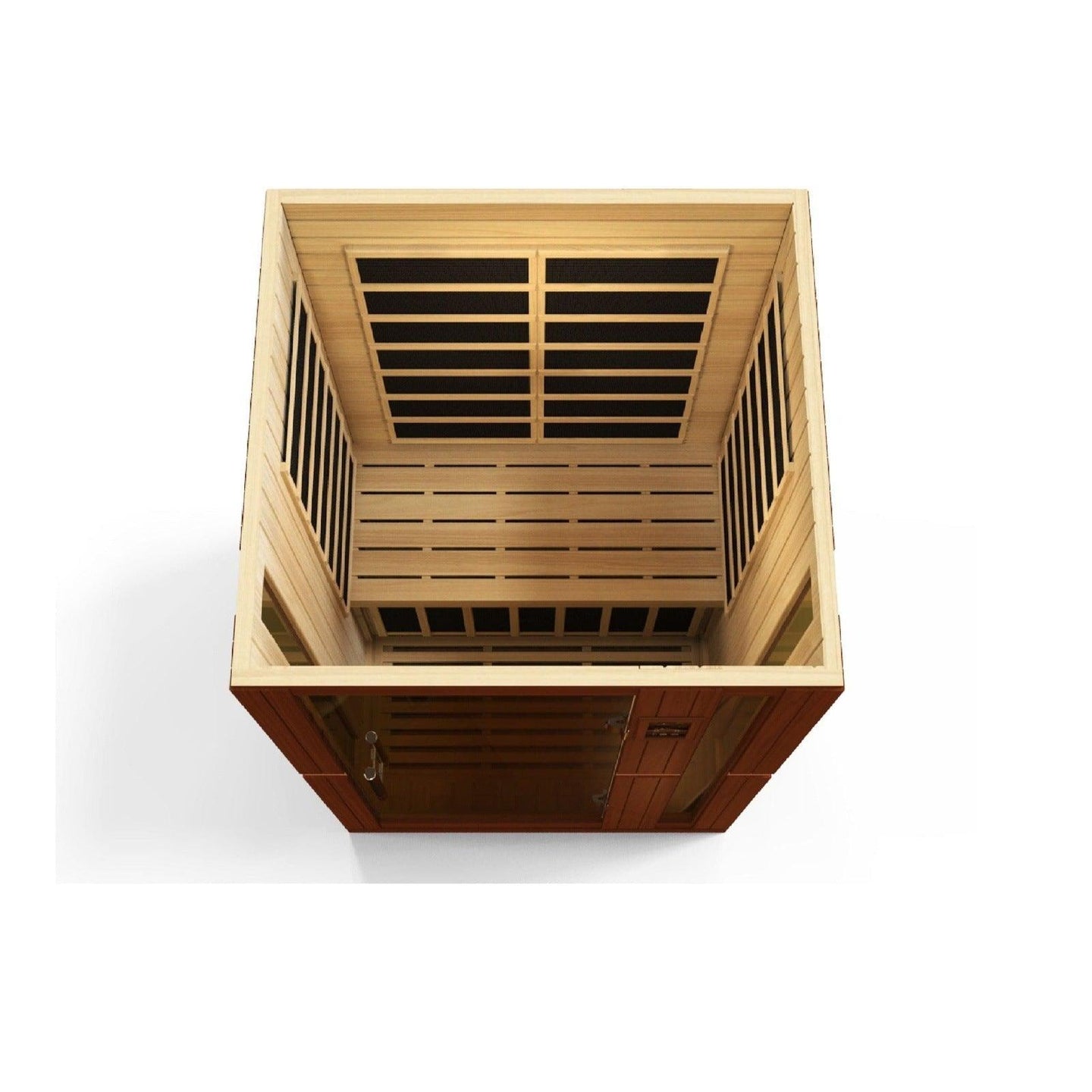Dynamic Vittoria 2-person Low EMF (Under 8MG) FAR Infrared Sauna - DYN-6220-01 - ShopHubDepot