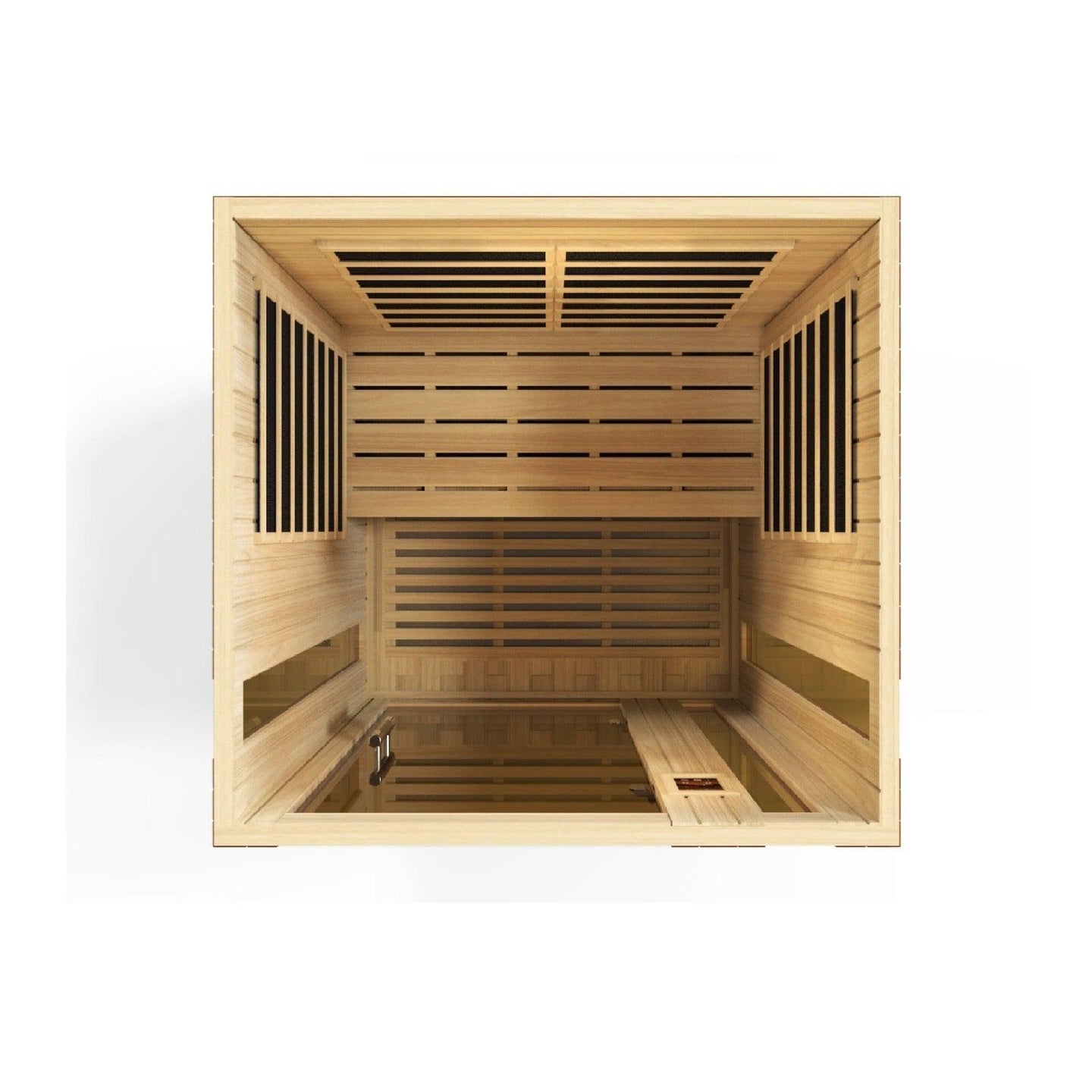 Dynamic Vittoria 2-person Low EMF (Under 8MG) FAR Infrared Sauna - DYN-6220-01 - ShopHubDepot
