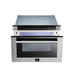 Forno 24" 1.2 cu. ft. Microwave Drawer in Stainless Steel (FMWDR3000-24) - ShopHubDepot