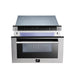 Forno 24" 1.2 cu. ft. Microwave Drawer in Stainless Steel (FMWDR3000-24) - ShopHubDepot