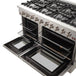 Forno 48" Galiano Gas Range with 8 Burners and Reversible Griddle in Stainless Steel (FFSGS6244-48) - ShopHubDepot