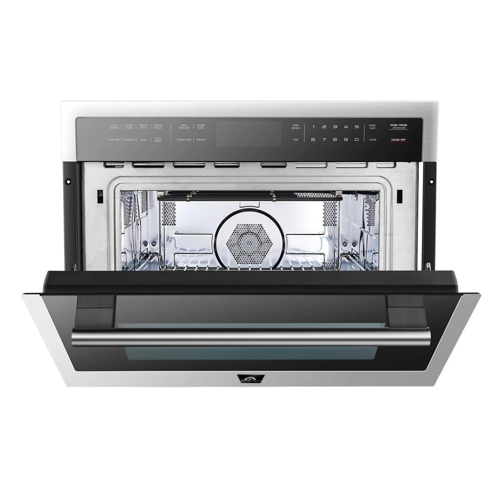 Forno Built-In 1.6 cu.ft. Microwave Oven in Stainless Steel (FMWDR3093-24) - ShopHubDepot