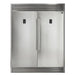 Forno Pro-Style Refrigerator and Freezer - 2 x 28" - 27.6 cu.ft (FFFFD1933-60S) - ShopHubDepot