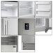 Forno Pro-Style Refrigerator and Freezer - 2 x 28" - 27.6 cu.ft (FFFFD1933-60S) - ShopHubDepot