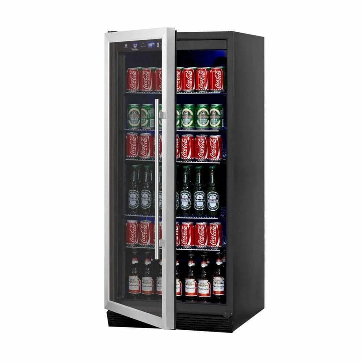 Kings Bottle 56" Tall Beverage Fridge Center Freestanding - KBU-100BX - ShopHubDepot