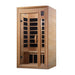 Golden Designs Geneva Elite 1-2-person PureTech™ Near Zero EMF (Under 2MG) FAR Infrared Sauna - ShopHubDepot