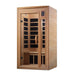 Golden Designs Geneva Elite 1-2-person PureTech™ Near Zero EMF (Under 2MG) FAR Infrared Sauna - ShopHubDepot