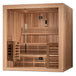 Golden Designs Osla Edition 6 Person Traditional Steam Sauna - Canadian Red Cedar - ShopHubDepot
