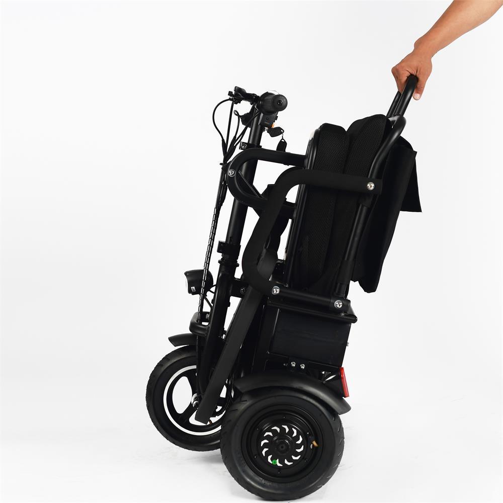 MotoTec 48V/10Ah 700W Folding 3-Wheel Mobility Scooter MT-FOLD-TRK-700 - ShopHubDepot