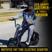 MotoTec 60V/18Ah 2000W Fat Tire Electric Scooter MT-FatTire-2000 - ShopHubDepot
