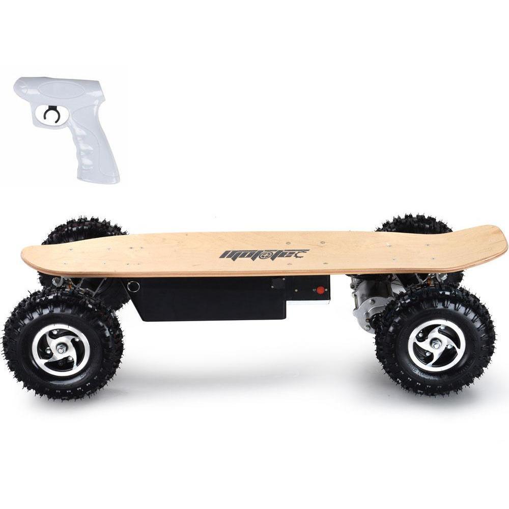 MotoTec Dual Motor 36V/14Ah 1600W Dirt Electric Skateboard MT-SKT-1600 - ShopHubDepot