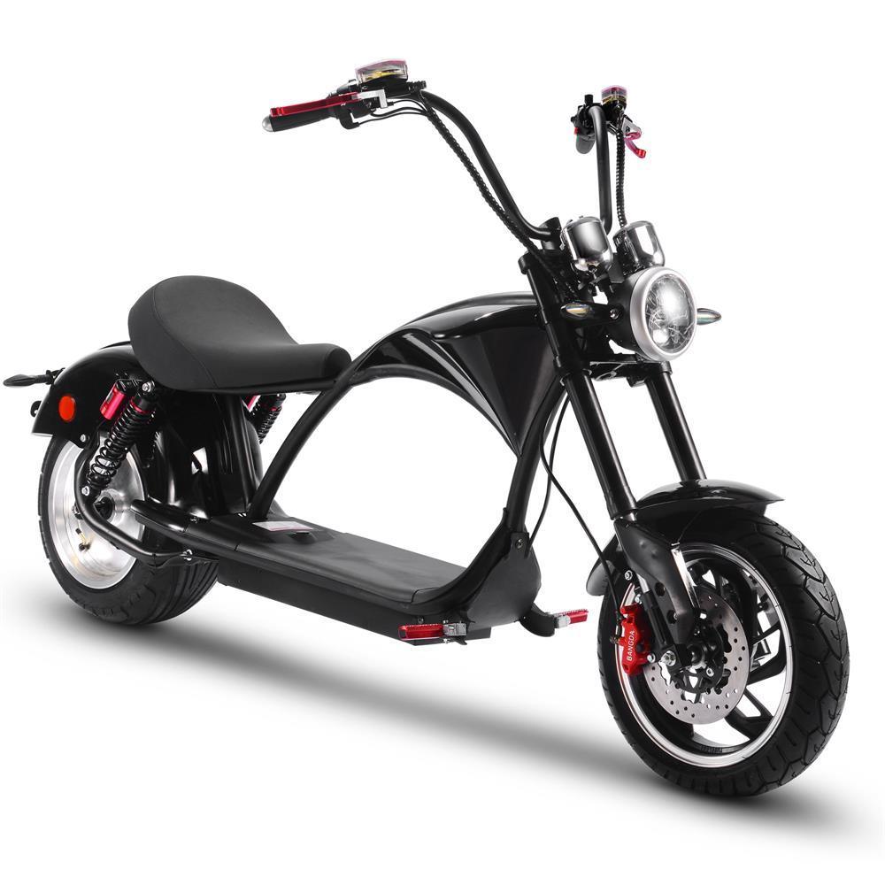 MotoTec Lowboy 60V/20Ah 2500W Electric Motorcycle MT-LowBoy-60v-2500w - ShopHubDepot