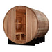 Golden Designs "Klosters" 6 Person Barrel Traditional Sauna - Pacific Cedar - GDI-B006-01 - ShopHubDepot