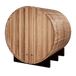 Golden Designs "Arosa" 4 Person Barrel Traditional Sauna - Pacific Cedar - GDI-B004-01 - ShopHubDepot