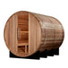 Golden Designs "Klosters" 6 Person Barrel Traditional Sauna - Pacific Cedar - GDI-B006-01 - ShopHubDepot