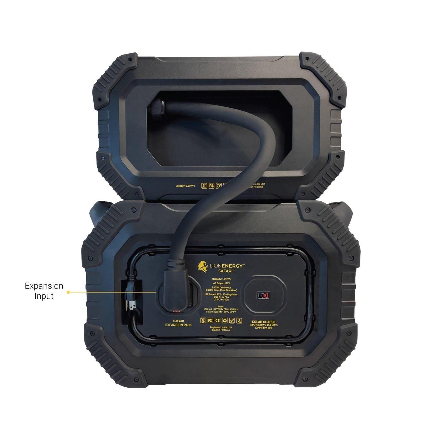 Lion Energy Safari Expansion Pack (Safari XP) - (2,688Wh, LifePO4) - ShopHubDepot