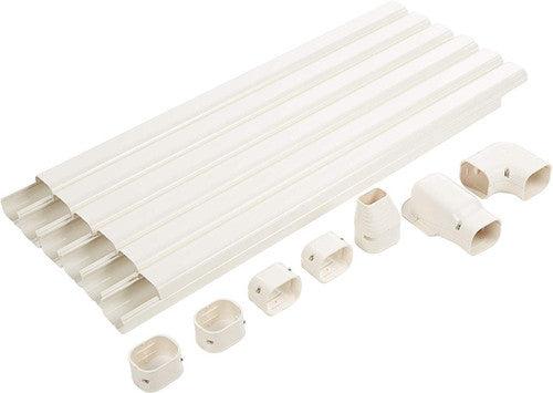 Senville 20 Ft. Line Set Cover Kit for Mini Split AC - ShopHubDepot