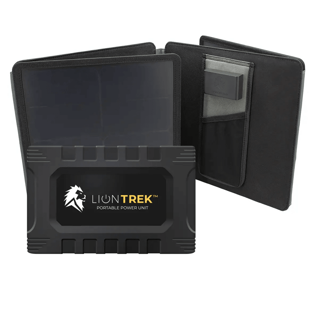 Lion Energy Trek Portable Solar Generator Kit (150W, 99.9Wh, LiFePO4) - ShopHubDepot