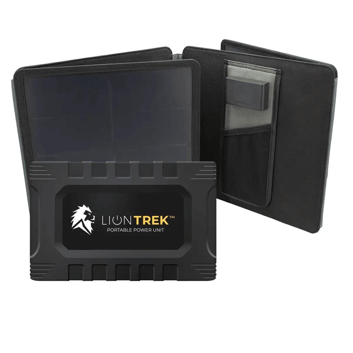 Lion Energy Trek Portable Solar Generator Kit (150W, 99.9Wh, LiFePO4) - ShopHubDepot