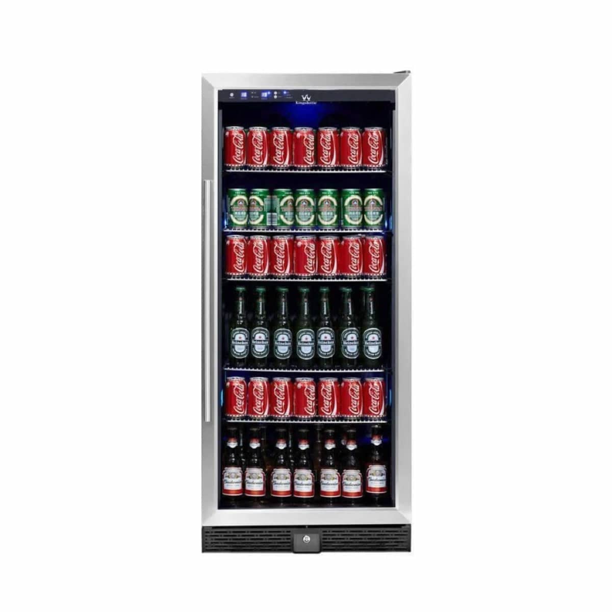 Kings Bottle 56" Tall Beverage Fridge Center Freestanding - KBU-100BX - ShopHubDepot