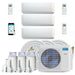 MRCOOL DIY Mini Split - 36,000 BTU 3 Zone Ductless Air Conditioner and Heat Pump with 25 ft. Install Kit, DIYM336HPW02C28 - ShopHubDepot