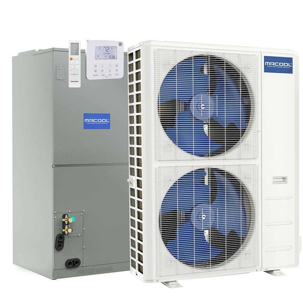 MRCOOL 60K BTU 18 SEER Ducted Air Handler and Condenser, CENTRAL-60-HP-230-00 - ShopHubDepot