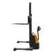 Apollolift Forklift Lithium Battery Full Electric Walkie Stacker 2640lbs Cap. Straddle Legs. 118" lifting A-3035 - ShopHubDepot