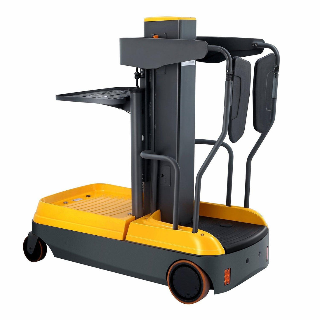 Apollolift Fully Electric Mini Order Picker With Load Tray 200lbs. Capacity - A-5001 - ShopHubDepot