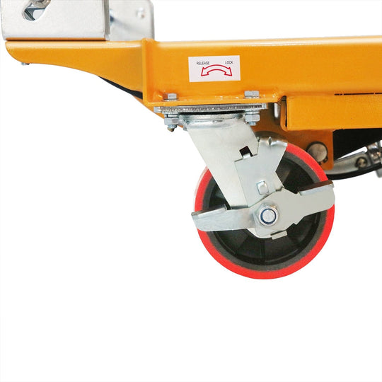 Apollolift Single Scissor Lift Table 1100lbs. 35.4" lifting height - A-2002 - ShopHubDepot