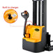 Apollolift Powered Forklift Full Electric Walkie Stacker 3300lbs Cap. Straddle Legs. 98" lifting A-3022 - ShopHubDepot