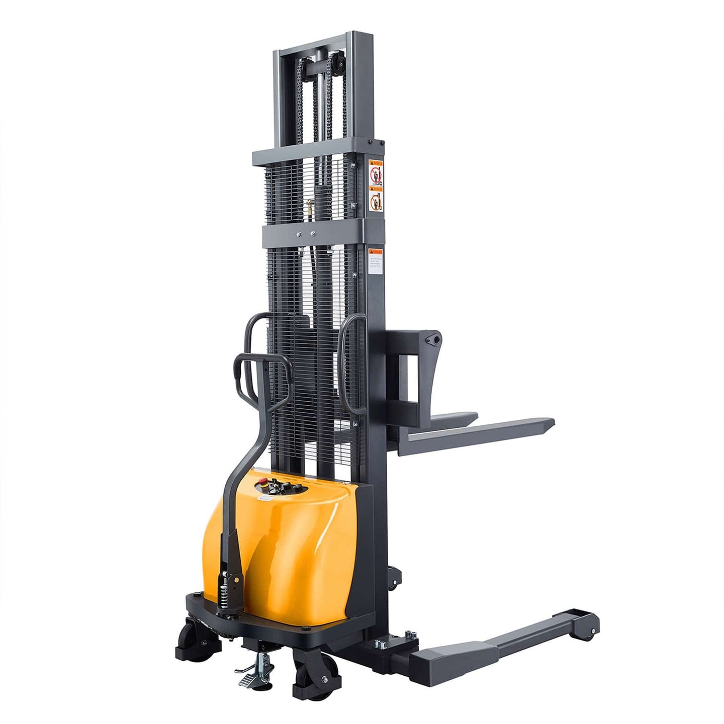 Apollolift Semi-Electric Straddle Stacker 3300Lbs Cap.118" Lifting - A-3010 - ShopHubDepot