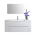 Ancerre Gwyneth Bathroom Vanity with Solid Surface Top Cabinet Set Collection - ShopHubDepot