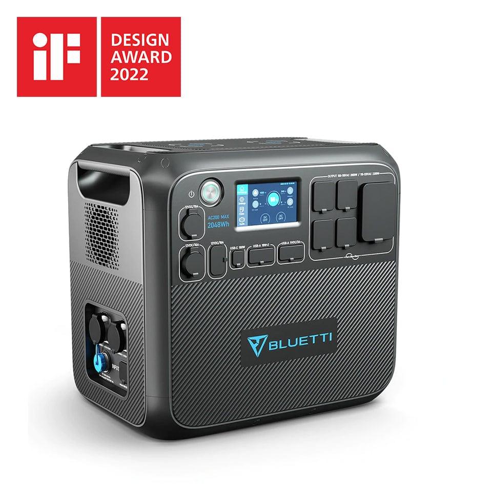 BLUETTI AC200MAX Expandable Power Station | 2,200W 2,048Wh - ShopHubDepot