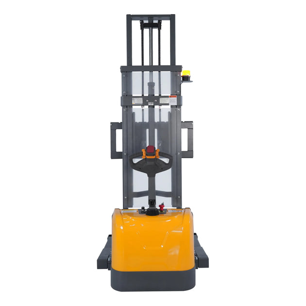 Apollolift Powered Forklift Full Electric Walkie Stacker 3300lbs Cap. Straddle Legs.98" lifting Local Pick-Up A-3050 - ShopHubDepot