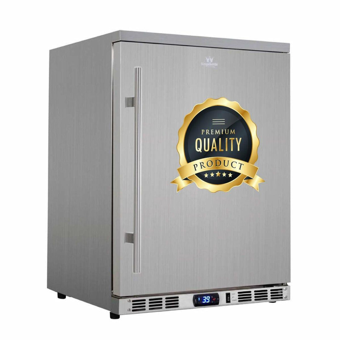 Kings Bottle 24'' Outdoor Beer Fridge Cooler Stainless Steel - KBU55ASD - ShopHubDepot