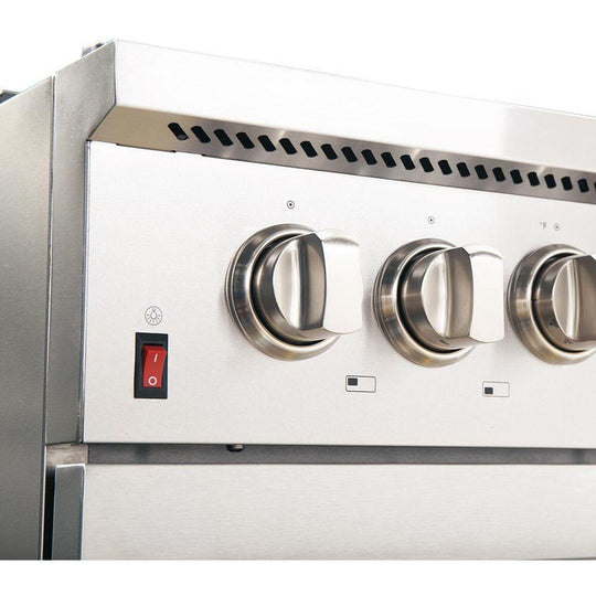 Forno 48 Inch Galiano Gas Burner and Electric Oven Range in Stainless Steel with 8 Italian Burners, FFSGS6156-48 - ShopHubDepot